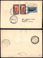 CAMPAGNA D'ETIOPIA - VOLI DI COLLEGAMENTO - 1935 (26 Dicembre) - Ala Littoria - Linea Djibouti Tripoli (Sass. 407) - Pri - Sonstige & Ohne Zuordnung