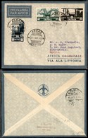 CAMPAGNA D'ETIOPIA - VOLI DI COLLEGAMENTO - 1935 (31 Dicembre) - Ala Littoria - Linea Assab Tripoli (Sass. 409) - Primo  - Altri & Non Classificati