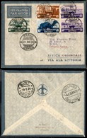 CAMPAGNA D'ETIOPIA - VOLI DI COLLEGAMENTO - 1935 (31 Dicembre) - Ala Littoria - Linea Assab Tripoli (Sass. 409) - Primo  - Other & Unclassified