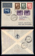 CAMPAGNA D'ETIOPIA - VOLI DI COLLEGAMENTO - 1936 (10 Gennaio) - Ala Littoria - Linea Rocca Littorio Tripoli (Sass. 410)  - Sonstige & Ohne Zuordnung