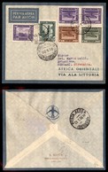 CAMPAGNA D'ETIOPIA - VOLI DI COLLEGAMENTO - 1936 (10 Gennaio) - Ala Littoria - Linea Rocca Littorio Tripoli (Sass. 410)  - Altri & Non Classificati