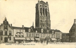 CPA - Belgique - Veurne - Furnes - Tour De L'Eglise De Saint-Nicolas - Veurne