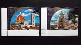 UNO-New York 904/5 Oo/ESST. UNESCO-Welterbe: Italien, Florenz, Amalfi - Used Stamps