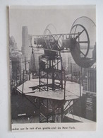 Liberty Street NEW YORK (Manhatan) Radio  - High Tower Radar    - Ancienne Coupure De Presse De 1946 - Literatuur & Schema's