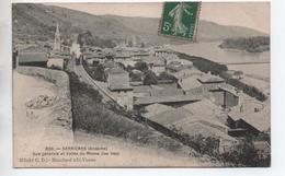 SERRIERES (07) - VUE GENERALE ET VALLEE DU RHONE - Serrières