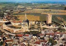 37 .n° 21135 . Le Grand Pressigny . Musee Prehistorique . Vue Generale Aerienne  .cpsm .10.5 X 15cm . - Le Grand-Pressigny