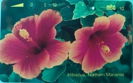 MICRONESIE  -  Carte " Tamura "  Hibiscus, Northern Marianas " -  Mtc 10 - Mikronesien