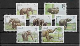 Thème Animaux - Eléphants - Laos - Neuf ** Sans Charnière - TB - Elephants