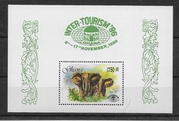 Thème Animaux - Eléphants - Ghana - Neuf ** Sans Charnière - TB - Elefanten