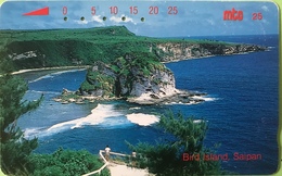MICRONESIE  -  Carte " Tamura " - Bird Island, Saipan   " -  Mtc 25 - Micronesia
