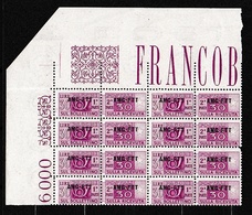 1949 Italia Italy Trieste A  PACCHI POSTALI Corno (Rm) 30 Lire In Blocco Di 8 MNH** - Pacchi Postali/in Concessione