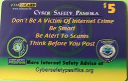 MICRONESIE  -  Prepaid  -  " Cyber Safety Pasifika "  -  $5 - Micronesia