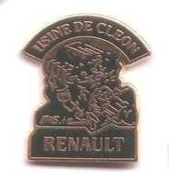 V06 Pin's RENAULT CLEON Seine-Maritime Qualité Arthus Signé Pichard Achat Immédiat - Renault