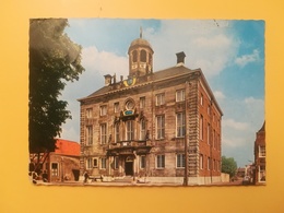 CARTOLINA POSTCARDS PAESI BASSI NEDERLAND 1968 ENKHUIZEN STADHUIS BOLLO QUEEN JULIANA OBLITERE' ENKHUIZEN OLANDA - Enkhuizen