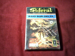 SIDERAL N° 55  RAID SUR DELTA  COMICS POCKET - Presses Pocket