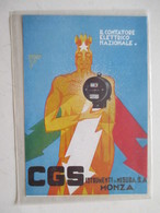 Compteur électrique  CGS  "Contatore Elettrico"  Monza  -  Coupure De Presse Italienne  De 1928 - Andere Toestellen
