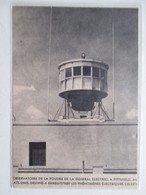 PITTSFIELD  Observatoire Américain De Foudre - General Electric Cie  -  Coupure De Presse De 1936 - Andere Geräte