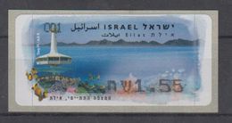 ISRAEL 2007 KLUSSENDORF ATM EILAT UNDERWATER OBSERVATORY - Vignettes D'affranchissement (Frama)