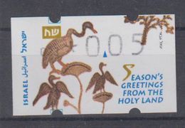 ISRAEL 1998 SIMA ATM CHRISTMAS SEASON'S GREETINGS FROM THE HOLY LAND NUMBER 023 - Franking Labels