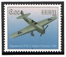 Estonia 2002 . Training Aircraft PTO-4. 1v: 6.00.  Michel # 433 - Estland