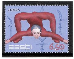 Estonia 2002 .  EUROPA 2002 (Circus). 1v: 6.50.  Michel # 437 - Estonia