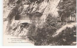 CPA Suisse Frontière Franco-Suisse Col Des Roches Les Tunnels Et La Rançonnière - Roches