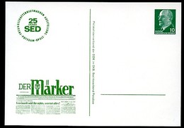 DDR PP9 B2/039 Privat-Postkarte ZEITUNG "DER MÄRKER" Potsdam 1971  NGK 4,00 € - Postales Privados - Nuevos