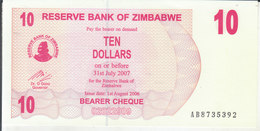 Zimbabwe - 10 Dollars - Simbabwe