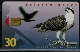 ESTONIA 1997 PHONECARD EAGLE USED VF!! - Eagles & Birds Of Prey