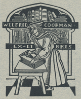 Ex Libris Wilfrid Coopman - Victor Suyvaert - Ex-Libris
