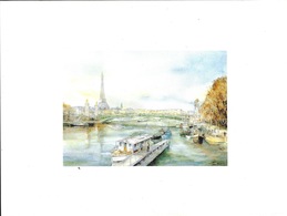 Lithographie - Paris Le Pont Alexandre III Par R. Ricart - Lutèce édition - Andere & Zonder Classificatie