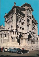 MONACO. La Cathédrale. Voitures: SIMCA P60 Etc....... - Kathedraal Van Onze-Lieve-Vrouw Onbevlekt Ontvangen