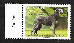 Monaco 2020 - Yv N° 3223 ** - Exposition Canine (L’Irish Wolfhound) - Nuovi