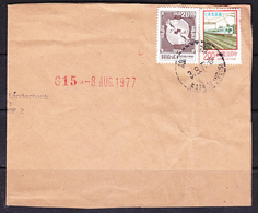 ESK-416 FRONT OF COVER FROM TAIWAN TO AUSTRIA. - Brieven En Documenten