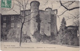 Loire : LE CHAMBON FEUGEROLLES : Chateau De Feugerolles - Le Chambon Feugerolles