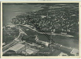 Neustadt-Holstein - Fliegeraufnahme - Verlag Julius Simonsen Oldenburg 40er Jahre - Neustadt (Holstein)