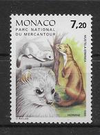 Thème Animaux - Rongeurs - Monaco - Neuf ** Sans Charnière - TB - Rongeurs