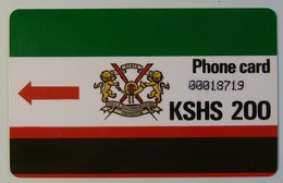 KENYA - D1 - 2nd Print - 1988 - VF Used - R - Kenia