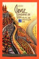 étiquette De Vin Suisse Fendant De Sion Clavoz 2003 Frédéric Varone à Sion - 75 Cl - Vin De Pays D'Oc