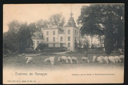 ENVIRONS DE GENAPPE  CHATEAU DE LA HUTTE A SART DAMES AVELINES  VOIR SCAN 2  LICHTE BESCHADING - Genappe