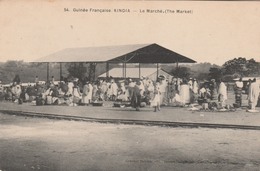 KINDIA     GUINEE FRANCAISE    Le Marché    TB PLAN 1909 - Guinée Française