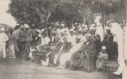 CONAKRY   GUINEE FRANCAISE       Groupe De Chefs Indigénes      SUPER PLAN  Env. 1910 - Guinée Française