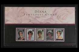 PRINCES DIANA 1998 Princess Diana, Ltd Printing - Welsh Language Presentation Pack  Containing (SG 2021/2025) The Se-ten - Non Classificati