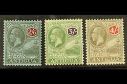 1921-29 2s 6d To 4s SG 78/80, Fine Mint. (3) For More Images, Please Visit Http://www.sandafayre.com/itemdetails.aspx?s= - Other & Unclassified