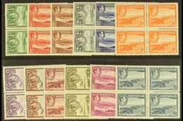 1938-51 Pictorial Definitive Set, SG 98/109, As Never Hinged Mint Blocks Of 4 (12 Blocks = 48 Stamps) For More Images, P - Autres & Non Classés