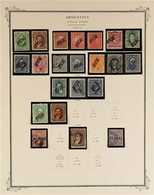 OFFICIALS 1884-1969 MOSTLY MINT COLLECTION In Hingeless Mounts On Leaves, All Different, Includes 1884-87 Set Mostly Min - Other & Unclassified