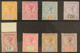 TASMANIA 1892-99 Set To 5s, SG 216/223, Fine Mint. (8 Stamps) For More Images, Please Visit Http://www.sandafayre.com/it - Andere & Zonder Classificatie