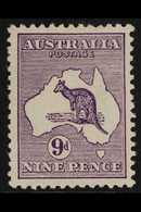 1913-14 9d Violet Roo, SG 10, Very Fine Mint, Nice Centring, Fresh. For More Images, Please Visit Http://www.sandafayre. - Andere & Zonder Classificatie