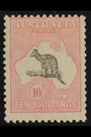 1929 10s Grey And Pale Pink, Wmk Mult Crown And A, SG 112, Fine Mint, Centered High. For More Images, Please Visit Http: - Andere & Zonder Classificatie