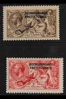 1914 - 1915 2s 6d Deep Sepia Brown And 5s Rose-carmine, Waterlow Seahorses, SG 83/4, Very Fine Mint. (2 Stamps) For More - Sonstige & Ohne Zuordnung